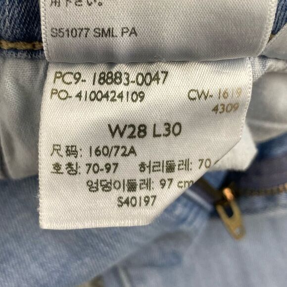 Levi's Premium Women's 724 High Rise Straight Fit Stretch Jeans | Size: 28 - Picture 13 of 14